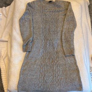 Talbot women’s gray sweater dress